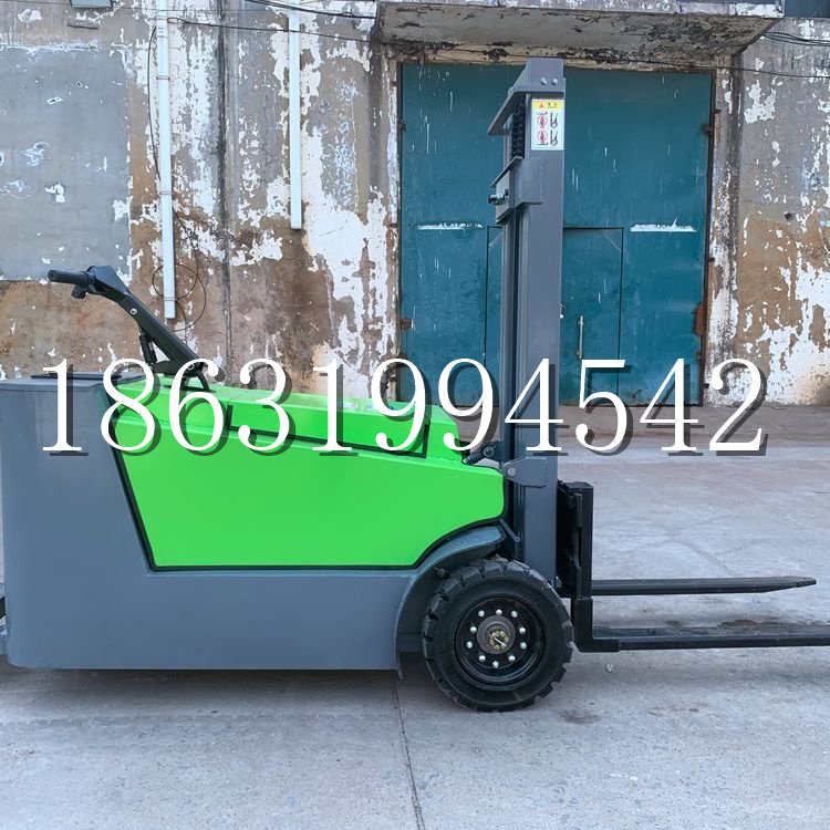 东阿县小型电动叉车1吨2吨步行站驾式电瓶堆高充电装卸车液压升降车铲车